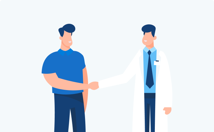 握手イラスト画像